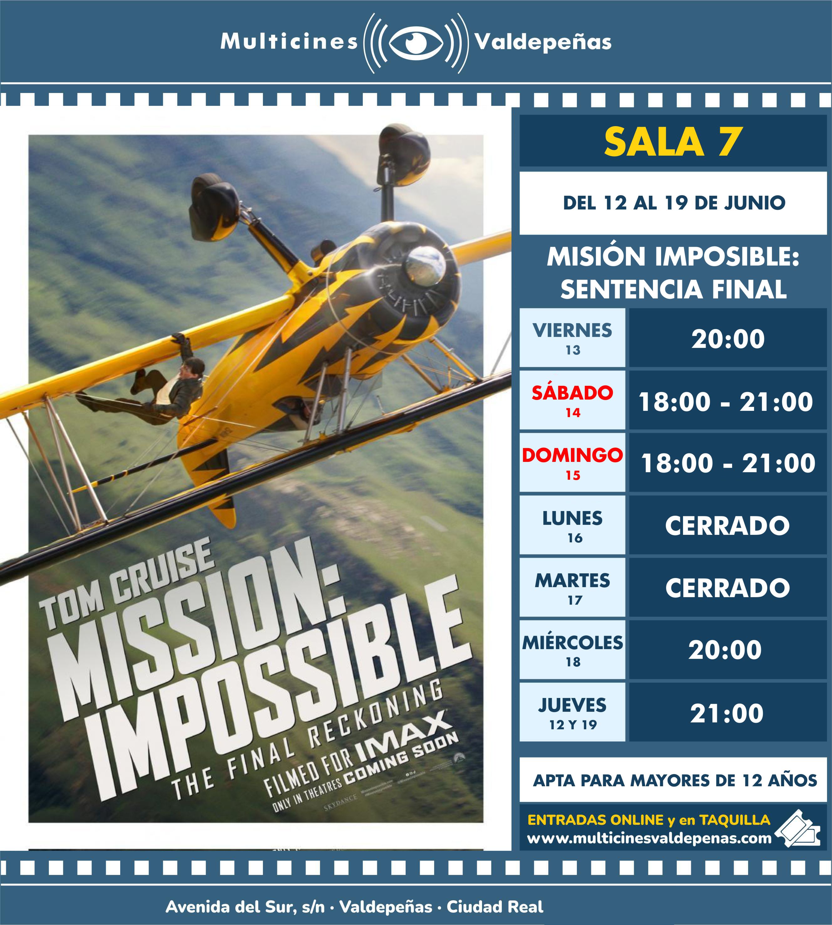 MISIÓN IMPOSIBLE , SENTENCIA FINAL