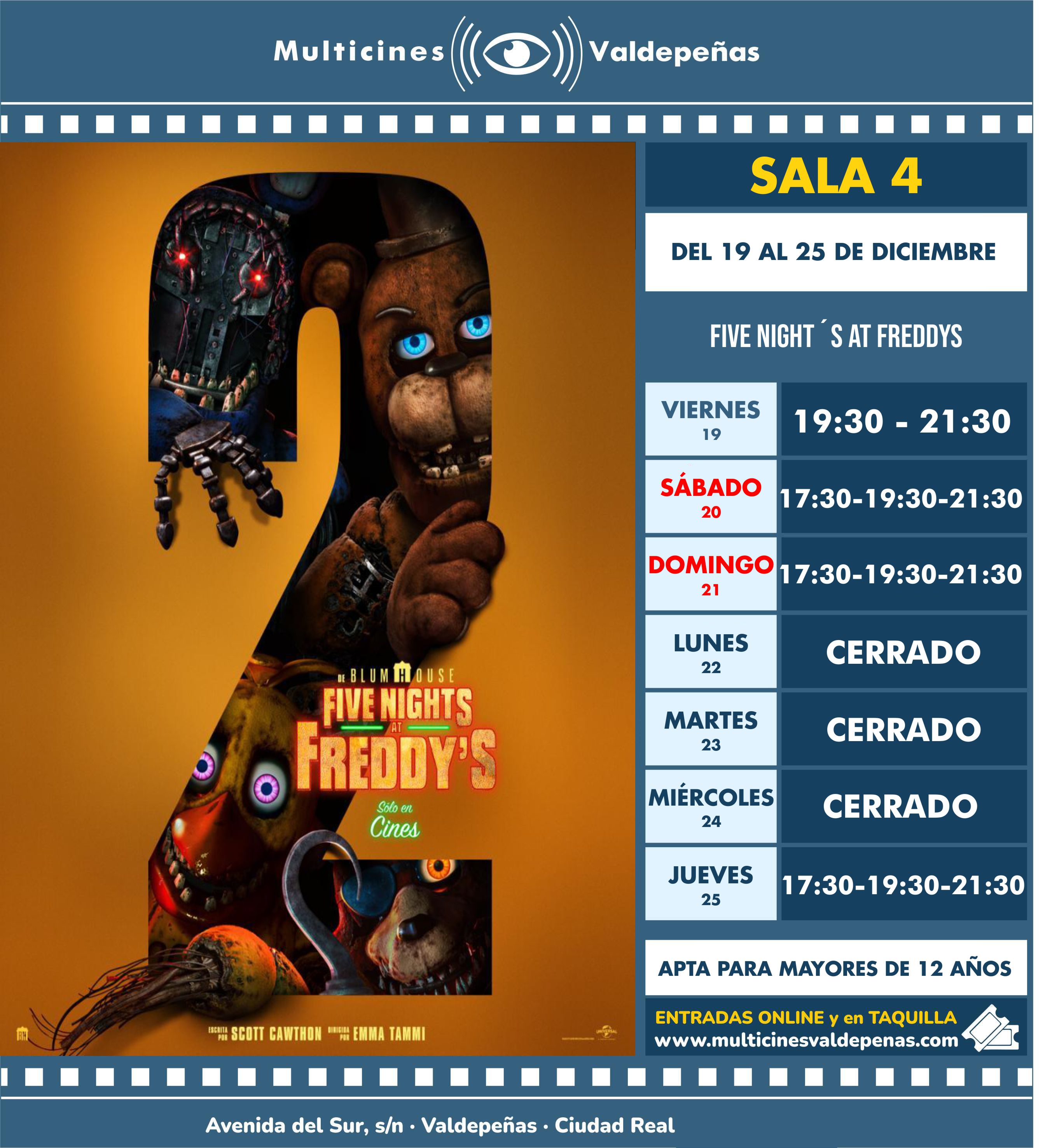 FIVE NIGHT´S AT FREDDYS 2